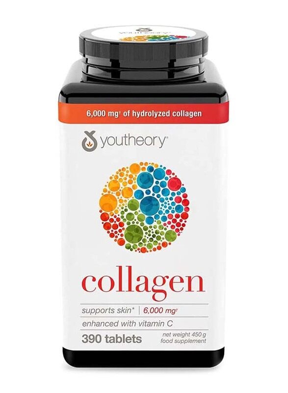 

Youtheory Collagen Advanced Formula Dietary Supplement, 390 Tablets