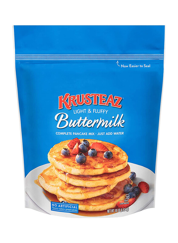 

Krusteaz Light & Fluffy Buttermilk Complete Pancake Mix, 4.53 Kg