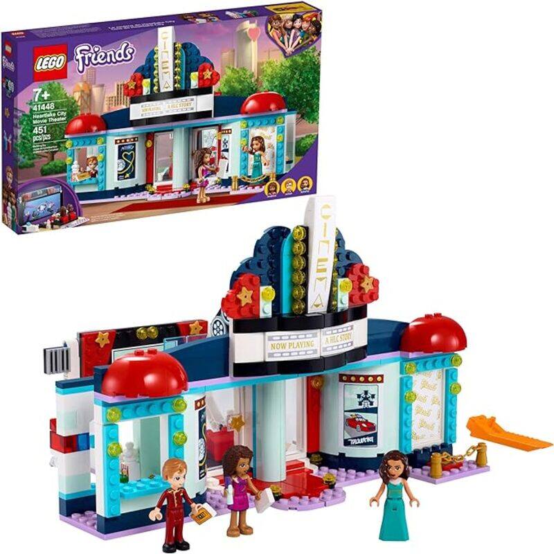 

Lego Friends Heartlake City Movie Theater 41448 Building Kit Great Birthday Gift For Kids Who Love Movies New 2021
