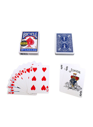 Bicycle 52-Piece US Poker Playing Blue Card Game