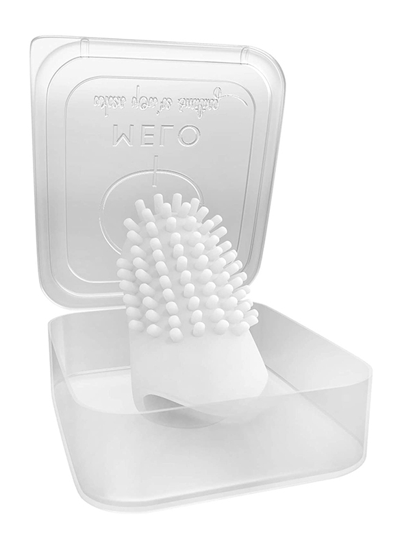 Iko Whitening Finger Toothbrush, White, Small