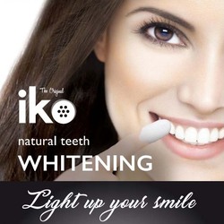 Iko Whitening Finger Toothbrush, White, Small