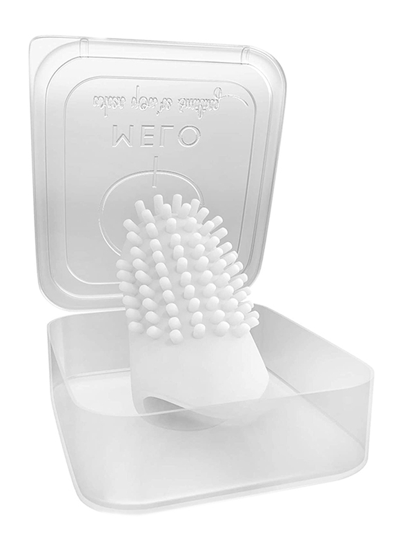 Iko Whitening Finger Toothbrush, White, Medium