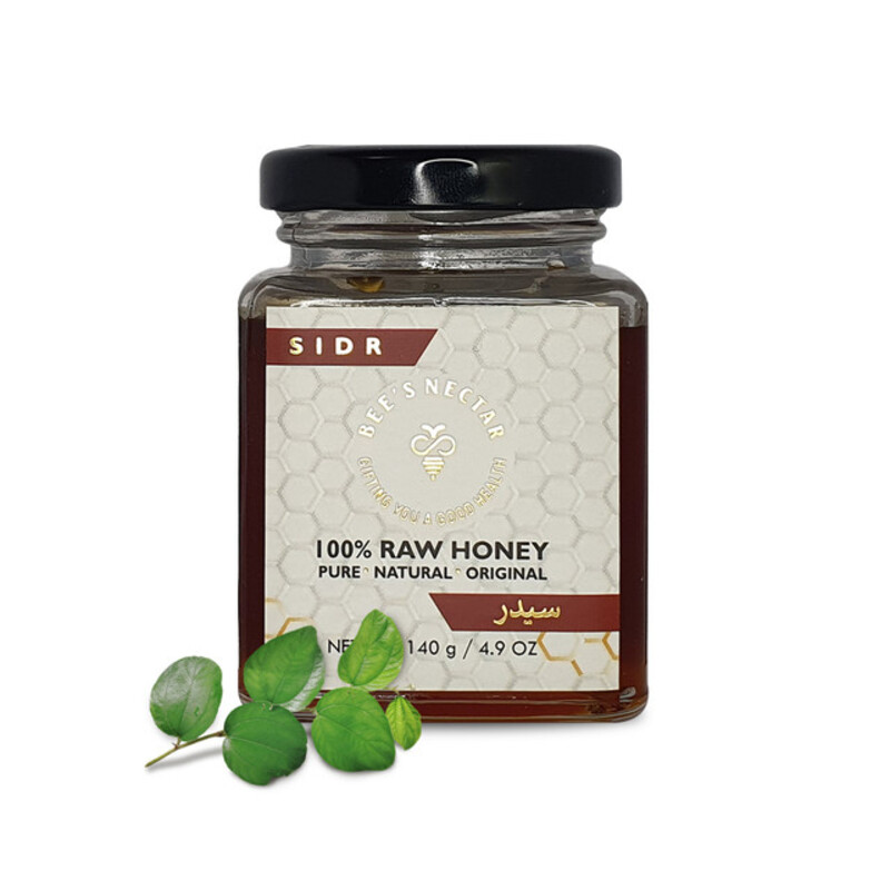 Bee's Nectar Organic Natural Sidr Honey, 140 gm