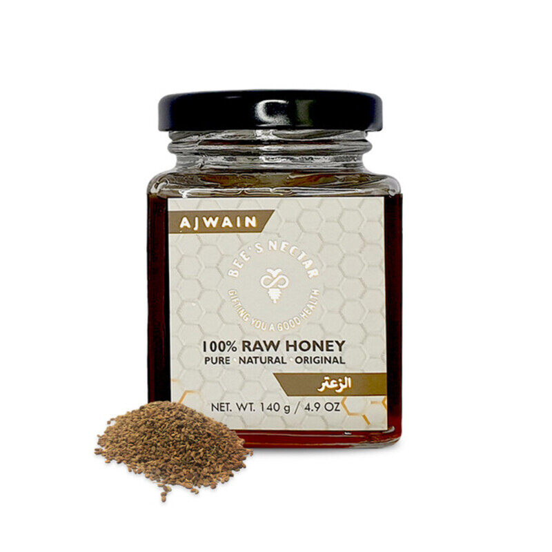 

Bee's Nectar Orgianic Natural Ajwain Honey, 140 gm