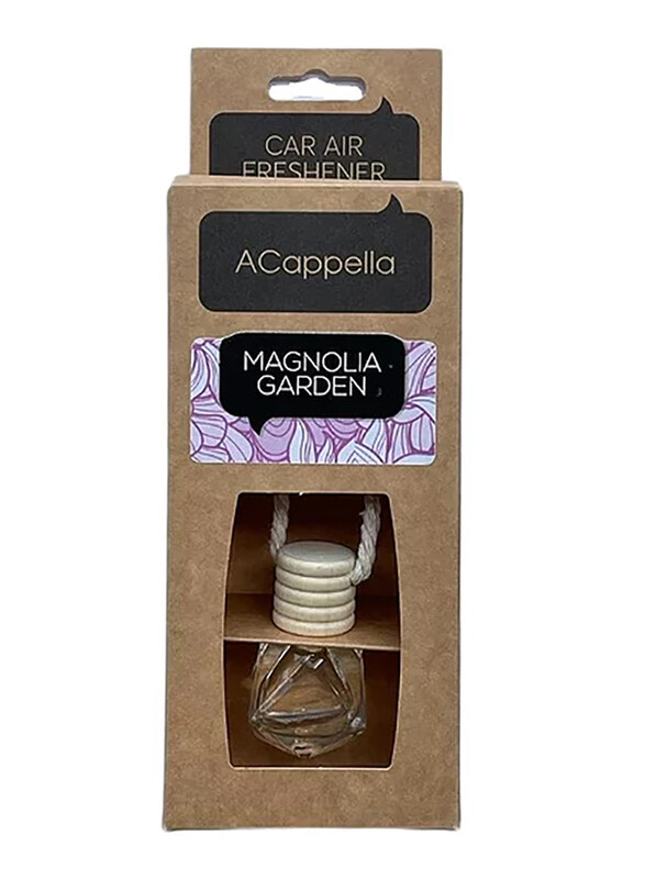 

Acappella 7ml Magnolia Garden Craft Pendant Car Air Freshener Glass Bottle