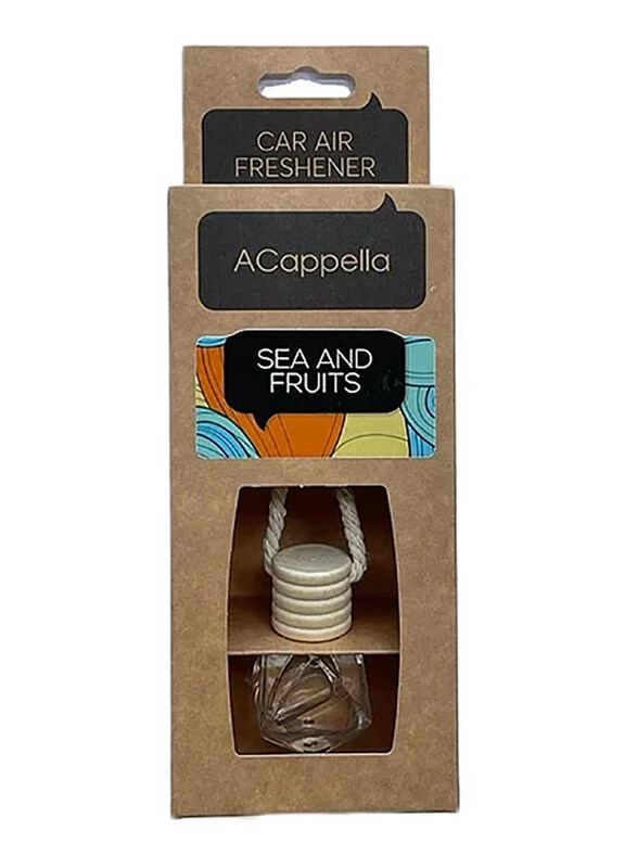 

Acappella 7ml Sea and Fruits Craft Pendant Car Air Freshener Glass Bottle