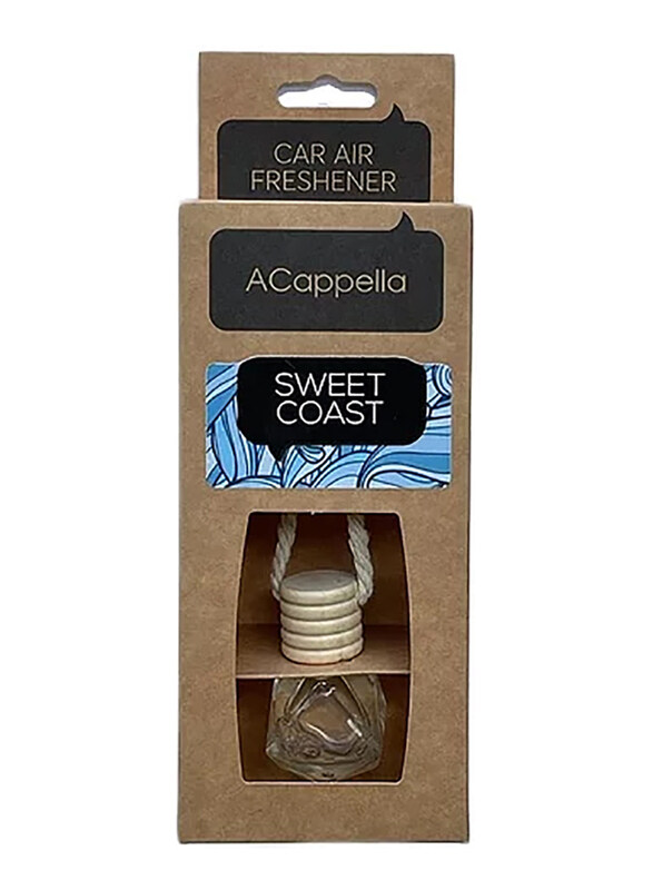 

Acappella 7ml Sweet Coast Craft Pendant Car Air Freshener Glass Bottle