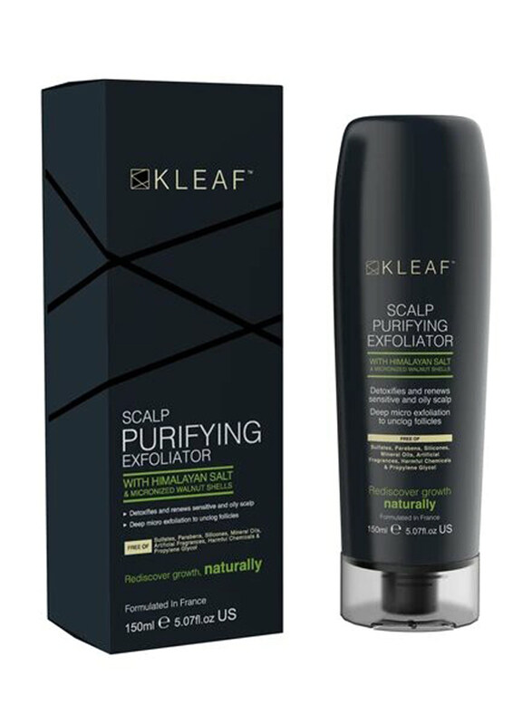 

Kleaf Scalp Purifying Exfoliator for All Hair Types, 150ml