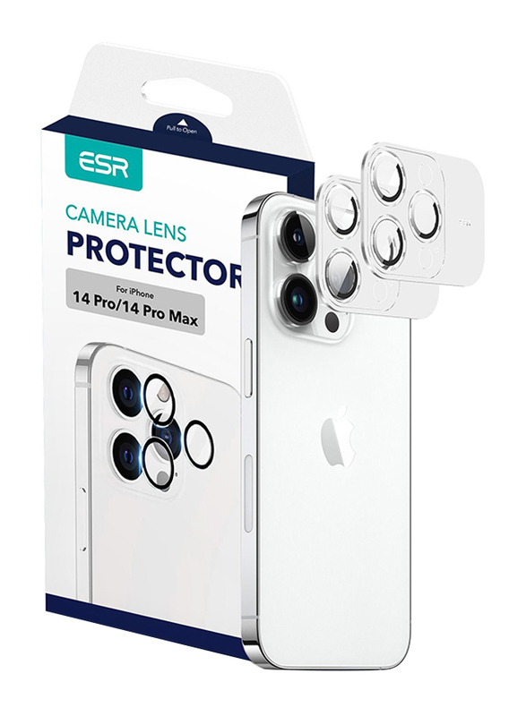 Esr Camera Lens Protector for Apple iPhone 14 Pro/14 Pro Max, 3 Pieces, Black