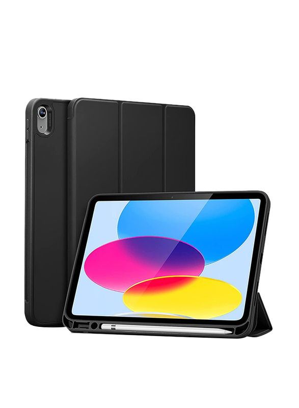 Esr Apple iPad 10th Gen Rebound Pencil Tablet Case Cover, Black