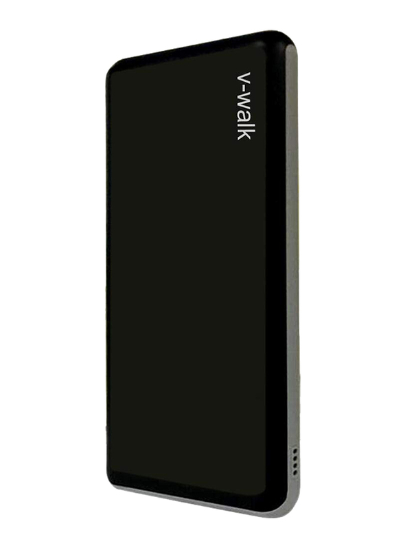 V-Walk 10000mAh Power Bank with Micro-USB Input, Black