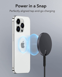 Esr Halo Lock Mini Wireless Charger, Black