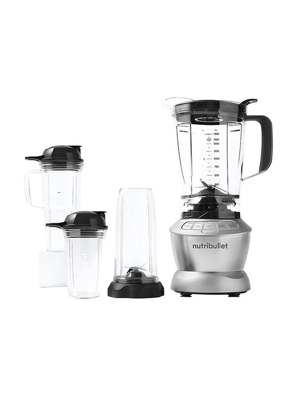 

Nutribullet Blender Combo, 1200W, 11 Pieces, Grey