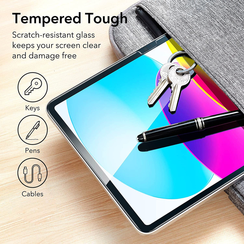 Esr Tempered-Glass Screen Protector for Apple iPad 10 2022, Clear