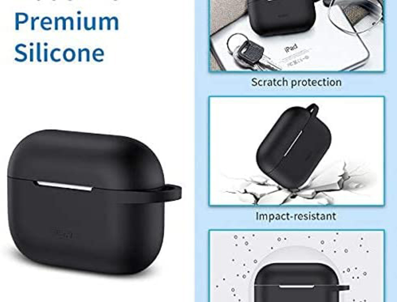 Esr Apple Airpods Pro (2022/2019) Bounce Carrying Case, Black