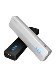 Iwalk 10400mAh Supreme Duo Power Bank, with Micro-USB Input, with Micro-USB Cable, UBS10400D, Black