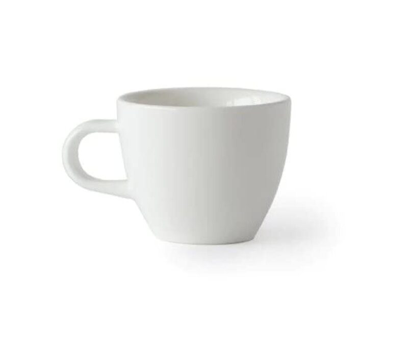 70ml 6-Piece Acme Evolution Demitasse Cup, White