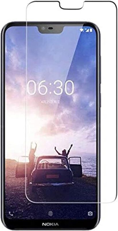 Nokia 6.1 Plus (X6) Tempered Glass Screen Protector, Clear