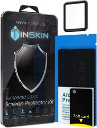 Inskin Apple Watch Series 3 2 1 - 42mm 3D Screen Protector Full Glue, Acrylic Glass (PMMA) with Black TPU Edge