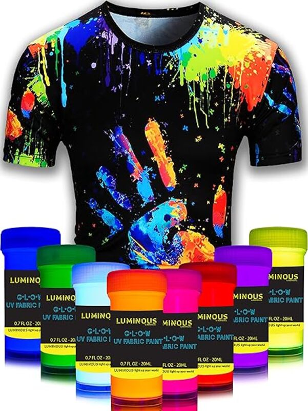 Luminous Fabric & Textile UV Paint