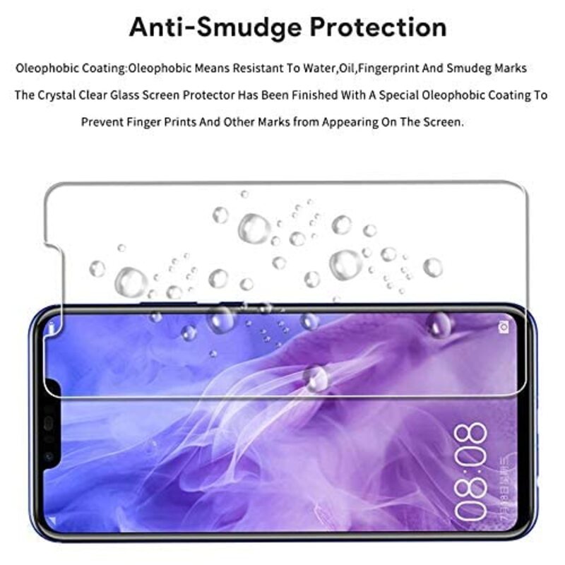Screen Protector Huawei Nova 3 Tempered Glass, Transparent