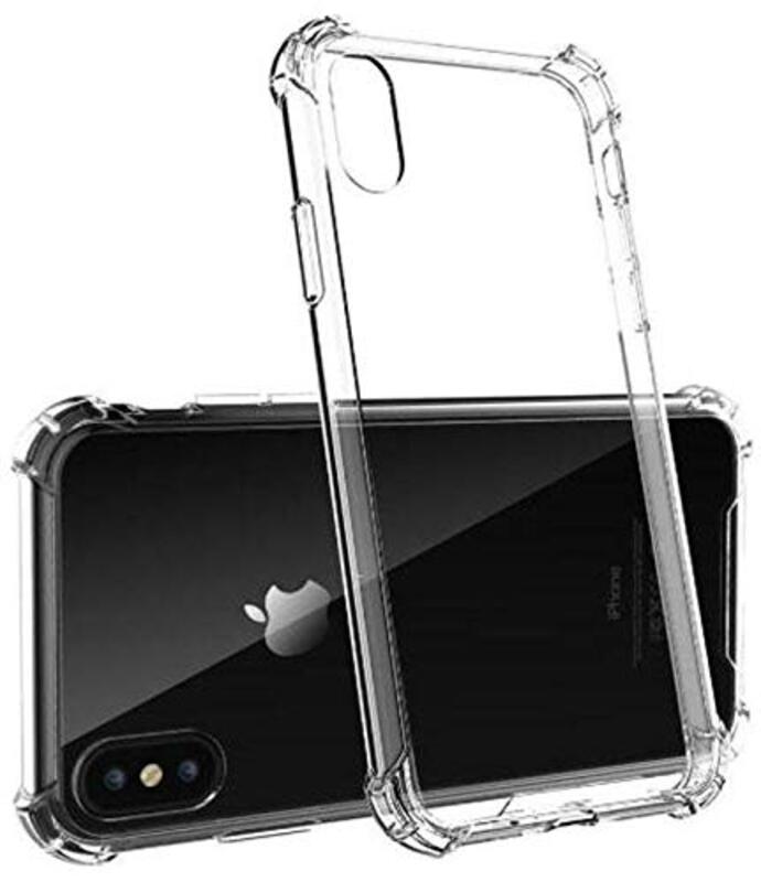 Apple iPhone XS MAX Mobile Phone Case Cover with Wireless Charging Supports, Clear