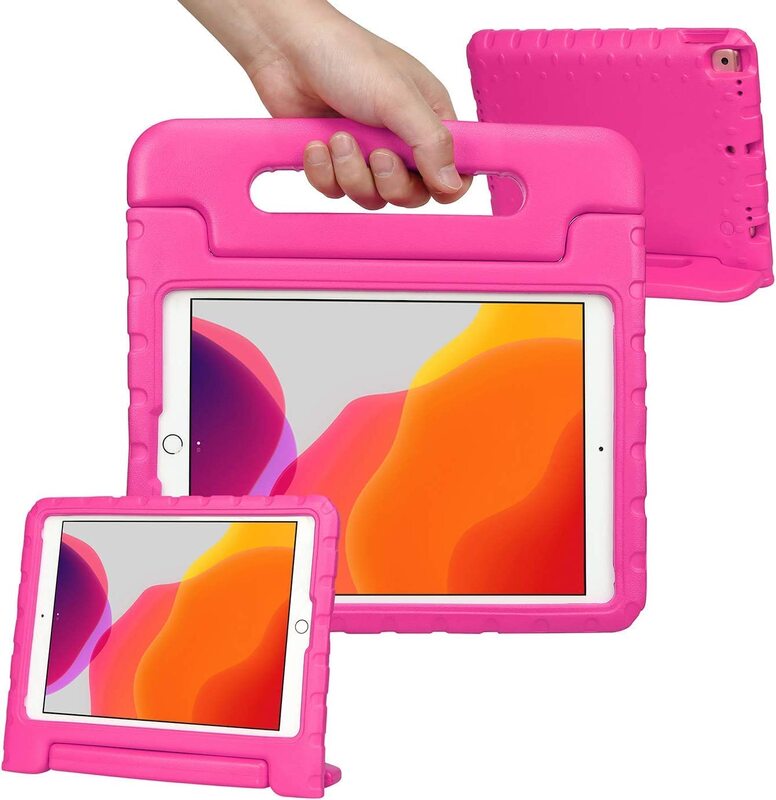 Apple iPad 2 Kiddie Stand Kids Friendly Tablet Case Cover with Convertible Handle, Pink