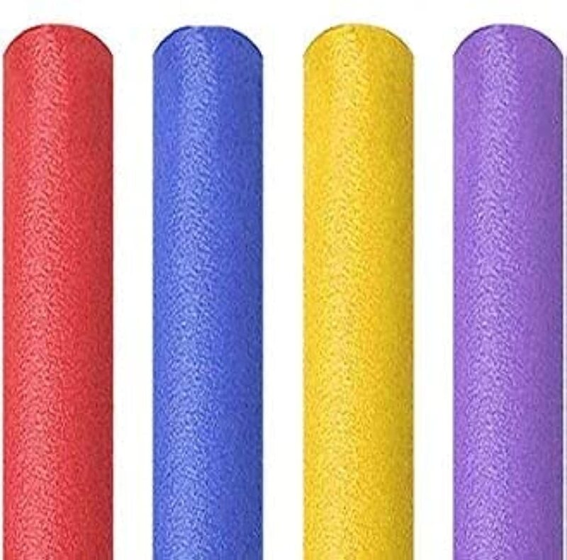 

Generic Swimming Swim Pool Noodle Water Float Aid Noodles Foam Float, 4 Pieces, Ages 5+