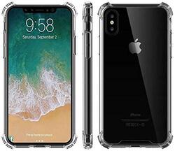 Apple iPhone XS MAX Mobile Phone Case Cover with Wireless Charging Supports, Clear