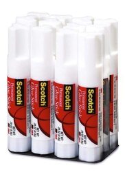 SCOTCH 12 x 20g Permanent Glue Stick, Multicolour