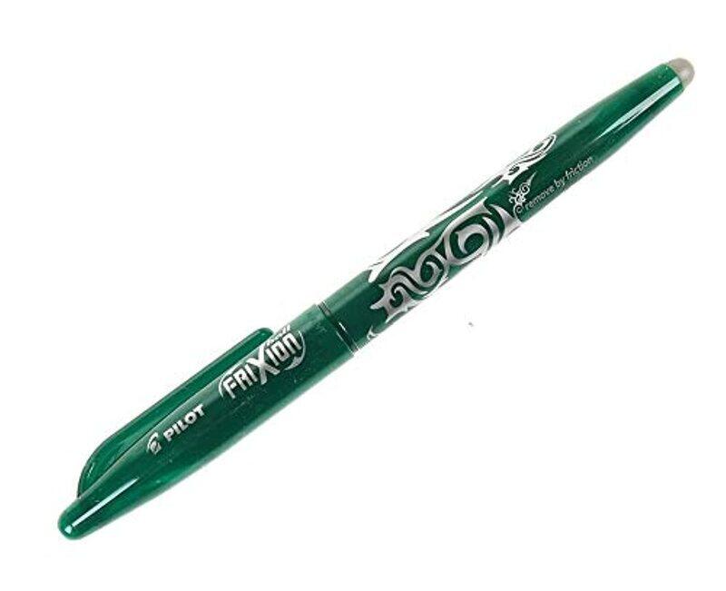 

Pilot Frixion Ball Erasable Gel Pen, 0.7mm, Green