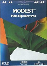Modest Flip Chart Pad, 25 Sheets