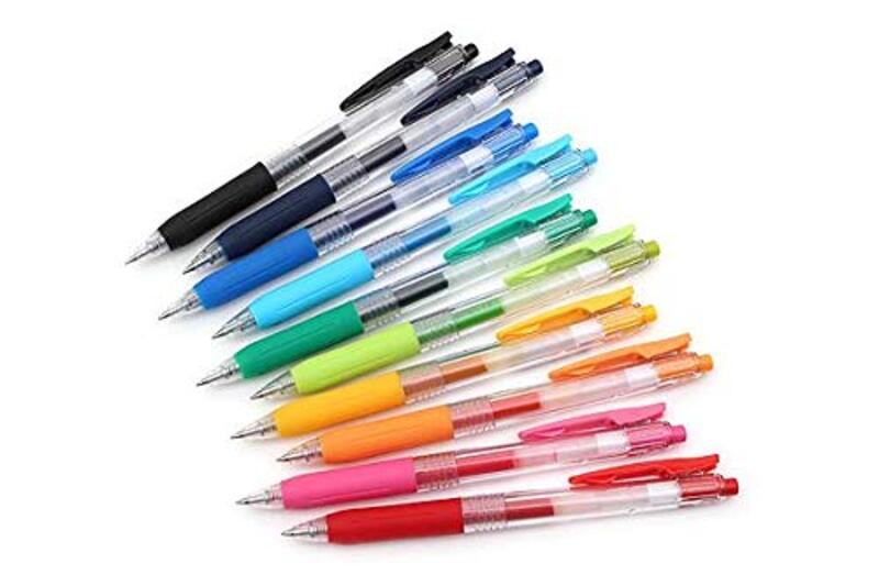 Zebra 10-Piece Pen Set, 0.7mm, Multicolour