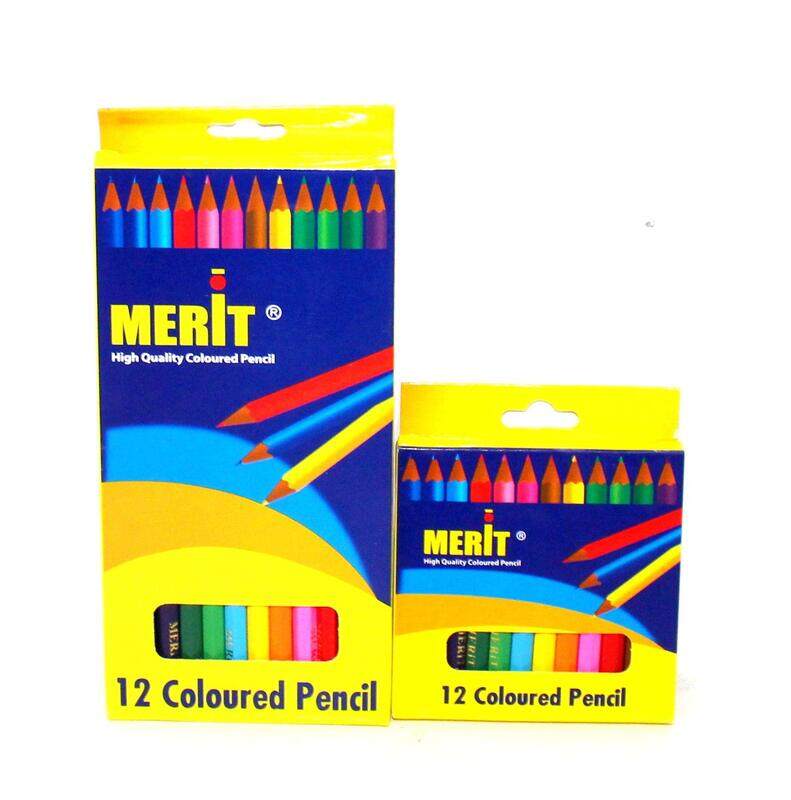 

Merit Big & Small Colour Pencils, 24 Pieces, Multicolour