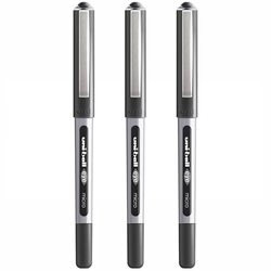 Uniball 10-Piece Ub-150 Eye Micro Gel Ink Pen Set, 0.5mm, Black
