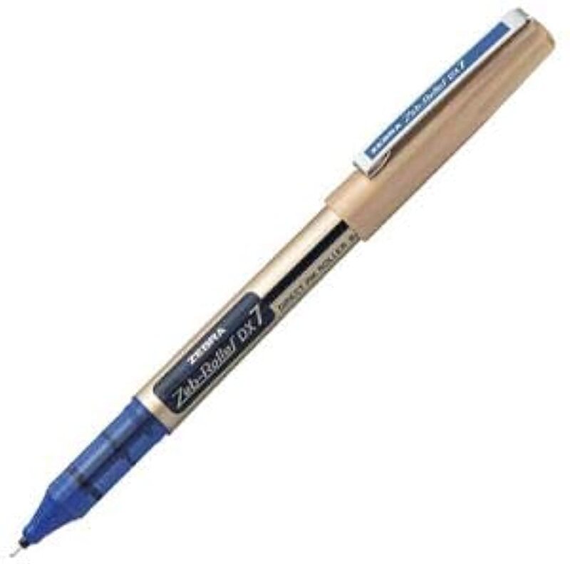Zebra Fine Roller Ball Pen, 0.7mm, Blue