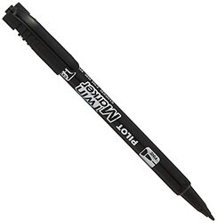 Pilot Twin Permanent Marker, Black