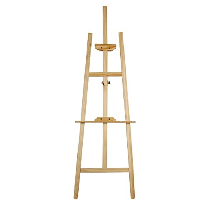 Daily Needs Wooden Easel Stand, 175cm, Beige