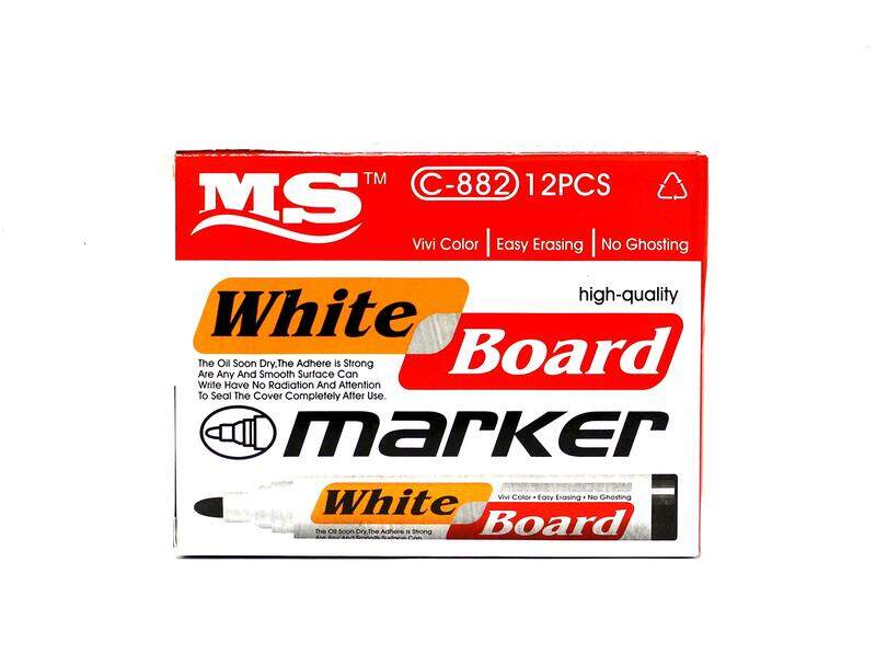 

Ms 12-Piece White Board Marker Set, Multicolour