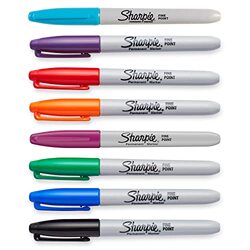 Sharpie 8-Piece Fine Point Permanent Marker Set, Assorted