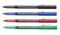 Pilot 4-Piece V5 Hi-Tecpoint Liquid Ink Pen Set, Multicolour