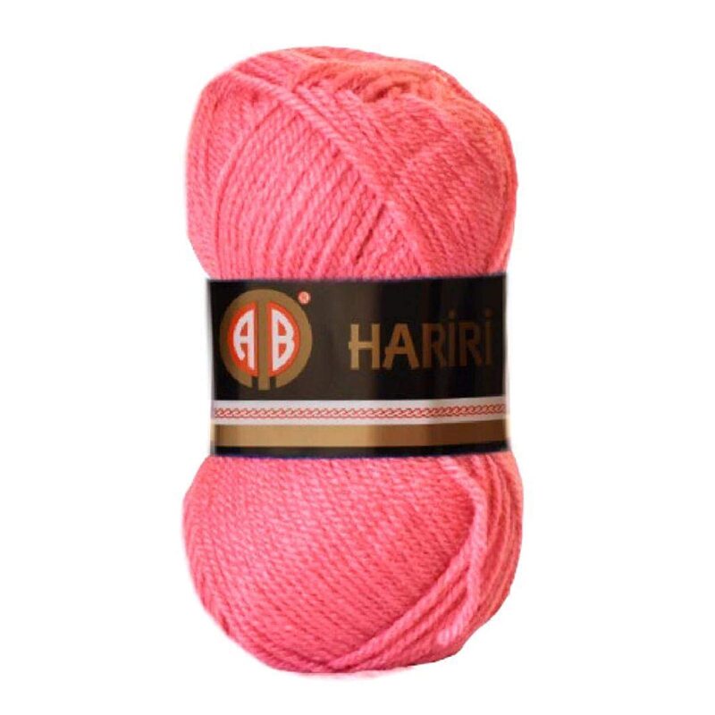AB Hariri No.444 Crochet & Knitting Yarn, Pink