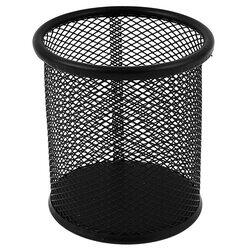 Metal Mesh Pen Holder, Black