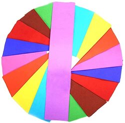 Daily Needs 10 Sheets Crepe Paper For Birthday Party Wedding, 50 x 200cm, Multicolour