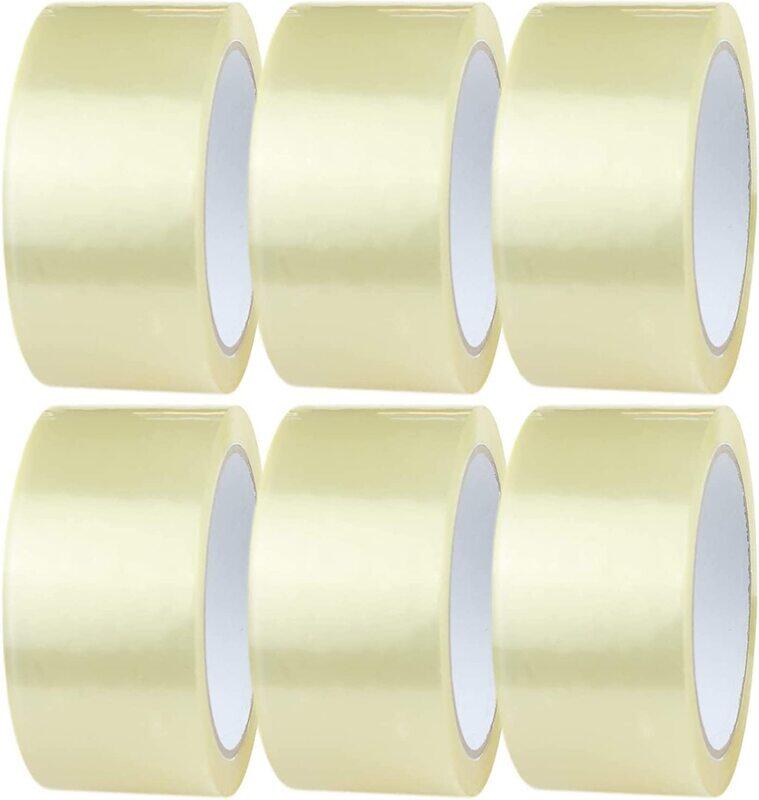 

Daily Needs Clear Packing Tape 50 yards, 2 Inch, 6 Pieces, Clear