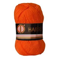 AB Hariri Crochet & Knitting Yarn, Orange
