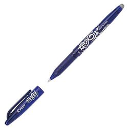 Pilot 6-Piece Frixion Rollerball Erasable Pen Set, 0.7mm, Blue