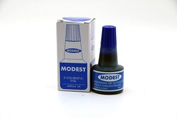 Modest Stamp Pad Ink without Oil, 30ml, Blue