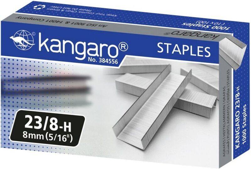 

Kangaro Heavy Duty Staple Pin, 23/8-H, Silver